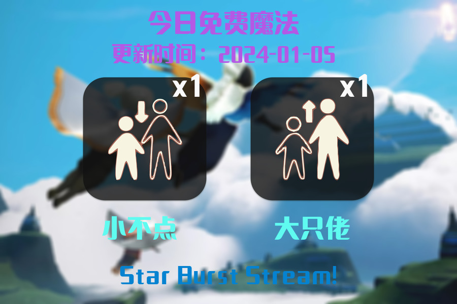 光遇2024.1.5每日任务详细位置[光遇任务]插图1