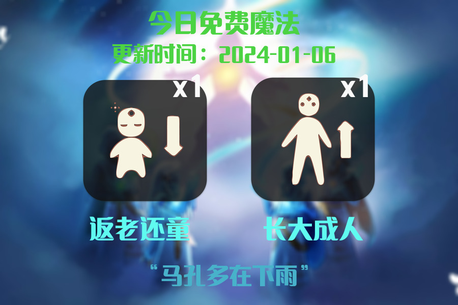光遇2024.1.6每日任务详细位置[光遇任务]插图1