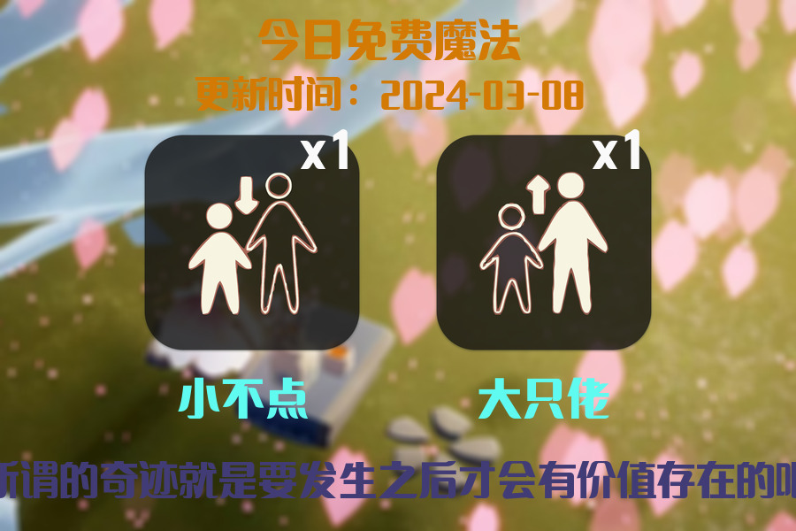 光遇2024.3.8每日任务详细位置[光遇任务]插图1