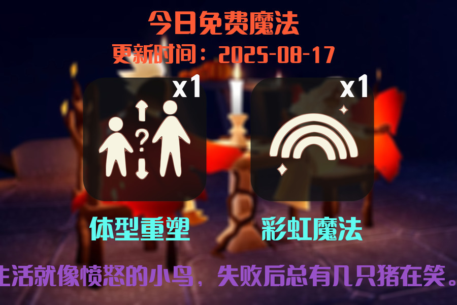 光遇2025.8.17每日任务详细位置[光遇任务]插图1