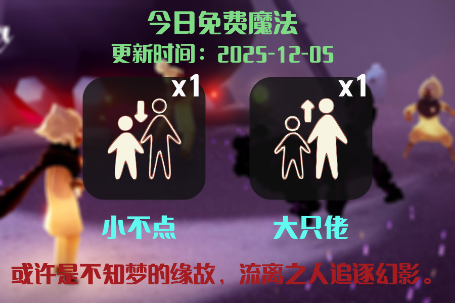 光遇2025.12.5每日任务详细位置[光遇任务]插图1