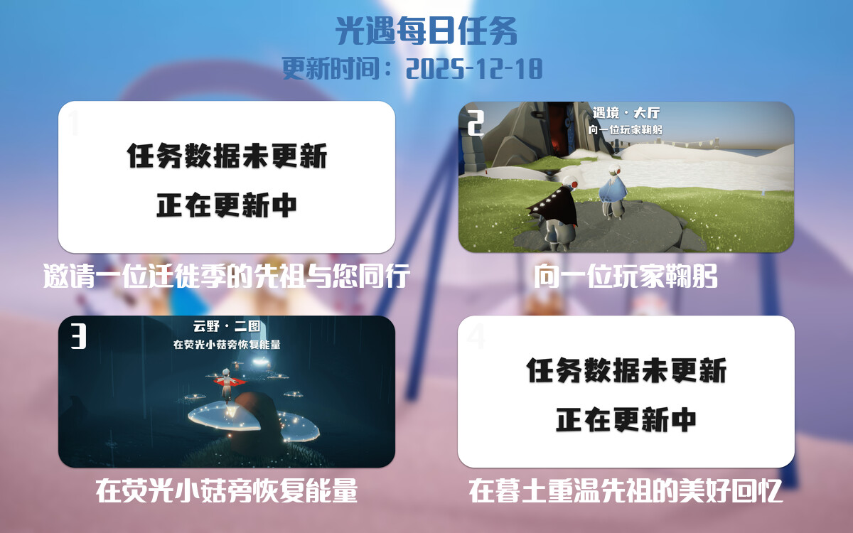 光遇2025.12.18每日任务详细位置[光遇任务]-光之子fun