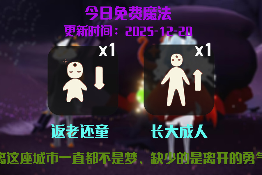 光遇2025.12.20每日任务详细位置[光遇任务]插图1