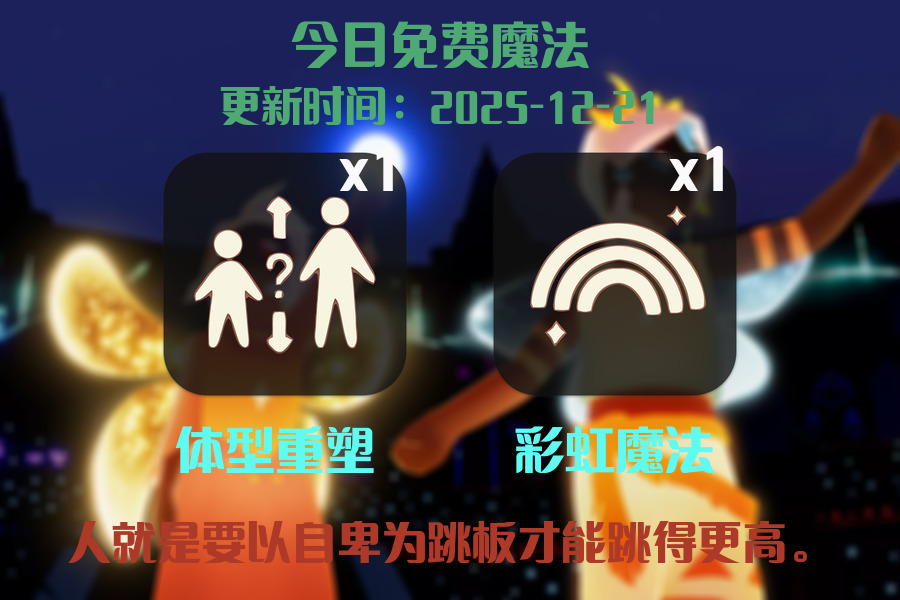 光遇2025.12.21每日任务详细位置[光遇任务]插图1