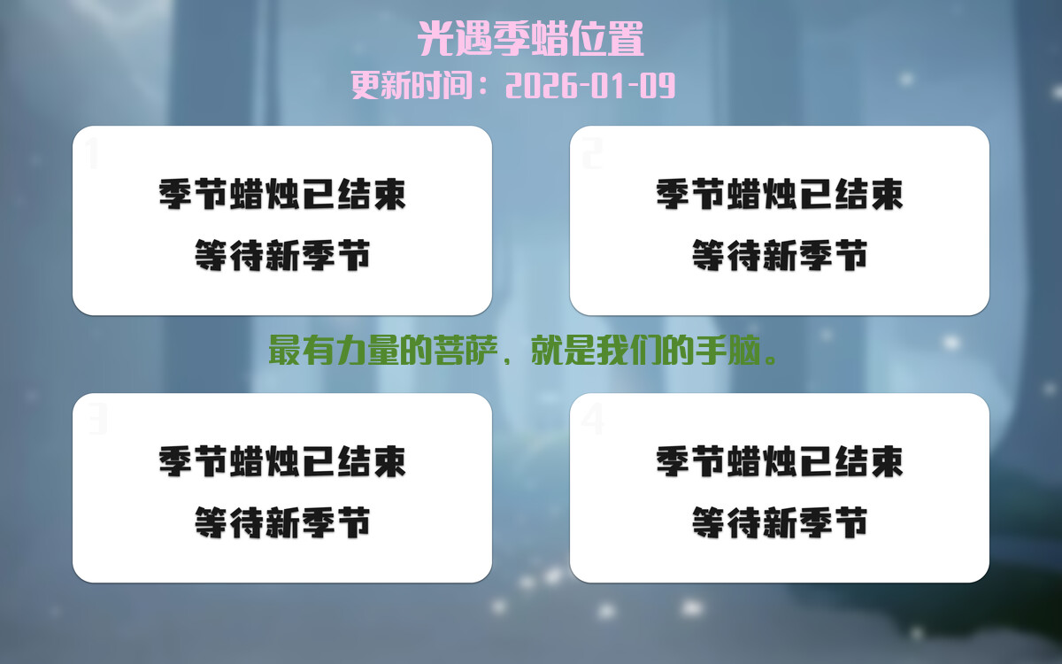 光遇2026.1.9每日任务详细位置[光遇任务]插图2