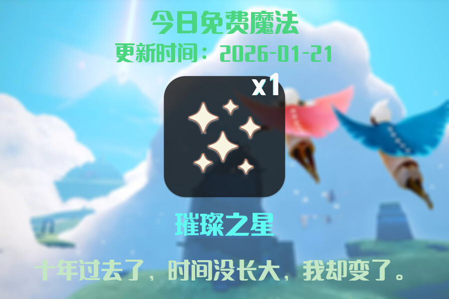 光遇2026.1.21每日任务详细位置[光遇任务]插图1