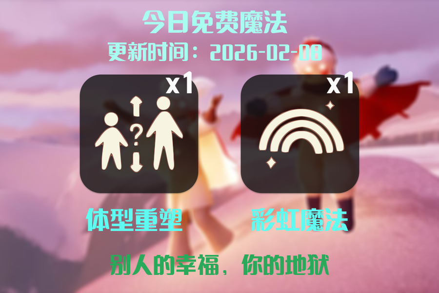 光遇2026.2.8每日任务详细位置[光遇任务]插图1