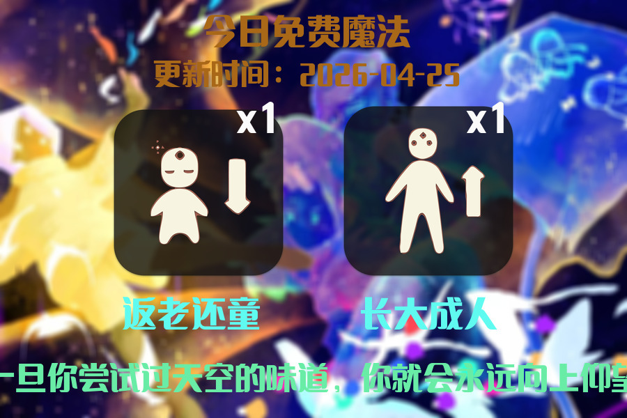 光遇2026.4.26每日任务详细位置[光遇任务]插图1