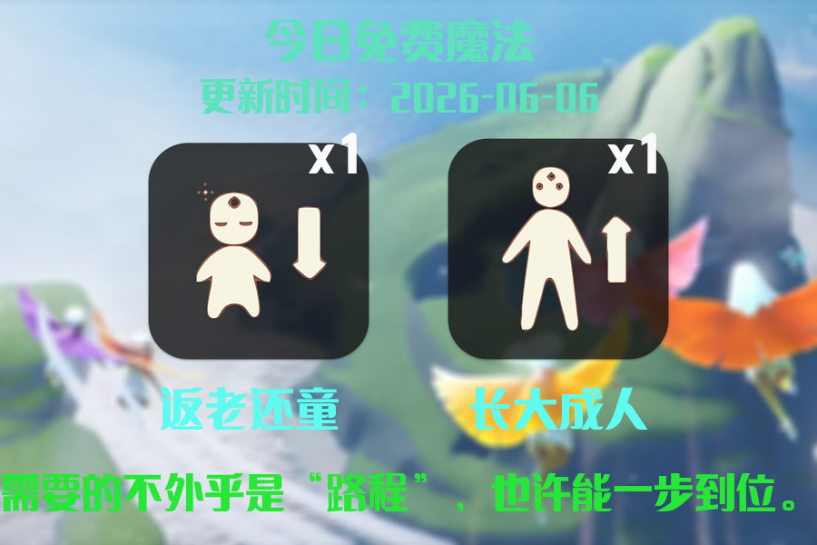 光遇2026.6.6每日任务详细位置[光遇任务]插图1