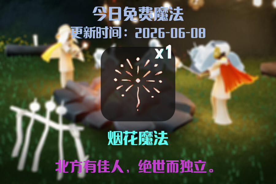 光遇2026.6.8每日任务详细位置[光遇任务]插图1