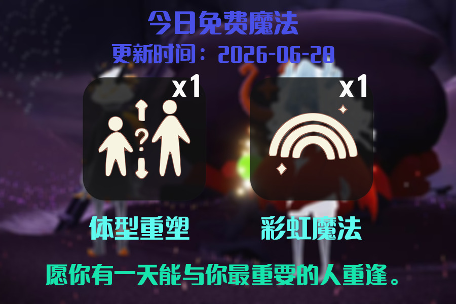 光遇2026.6.28每日任务详细位置[光遇任务]插图1