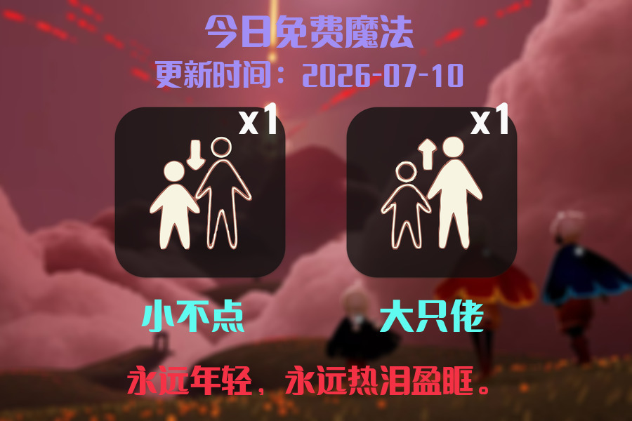 光遇2026.7.10每日任务详细位置[光遇任务]插图1