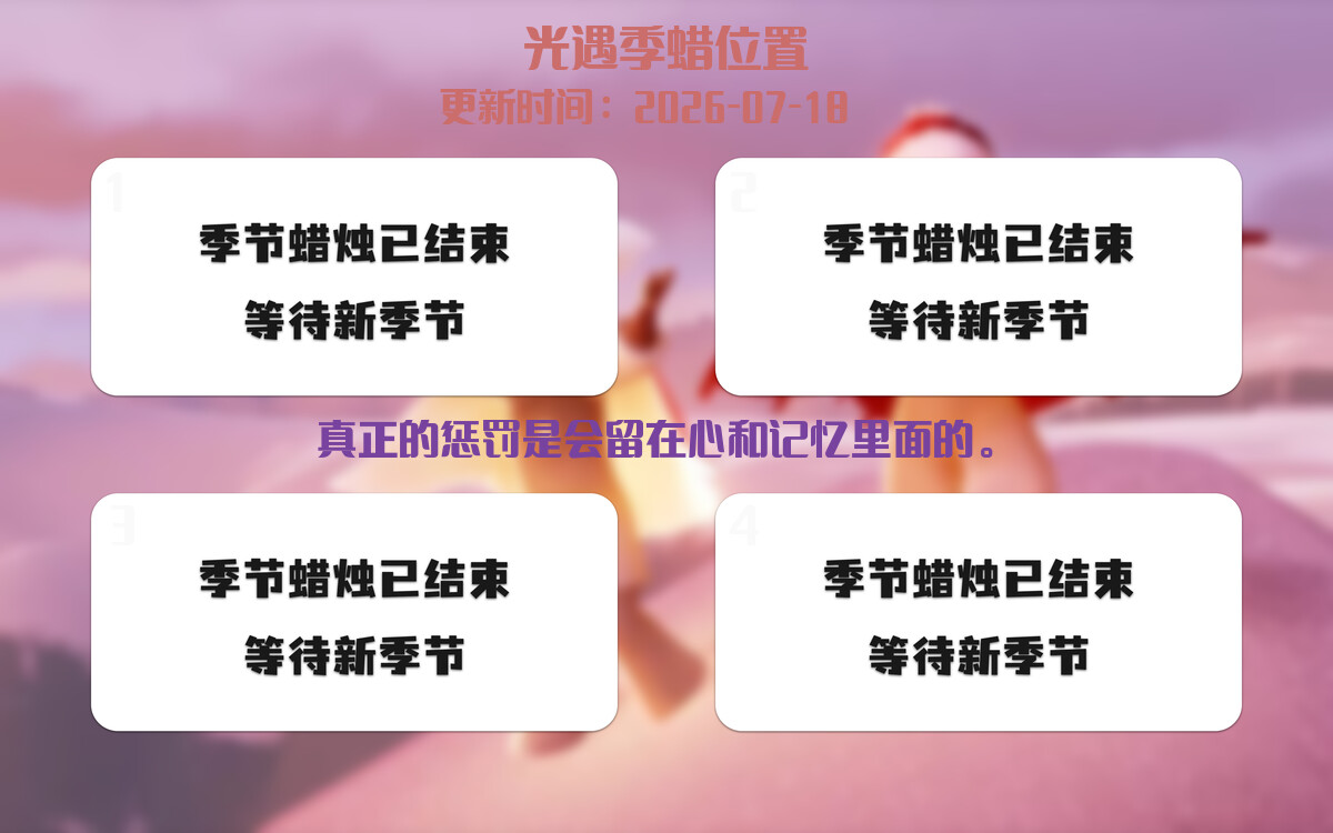 光遇2026.7.18每日任务详细位置[光遇任务]插图2