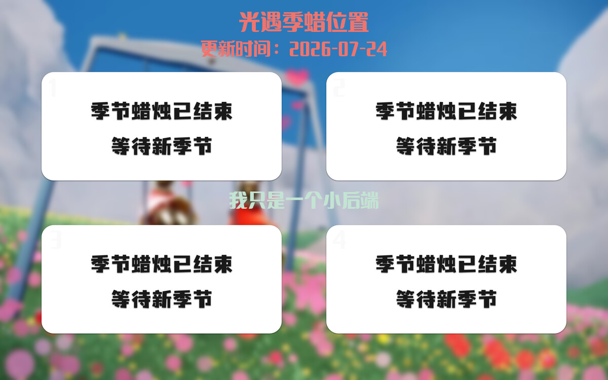 光遇2026.7.24每日任务详细位置[光遇任务]插图2