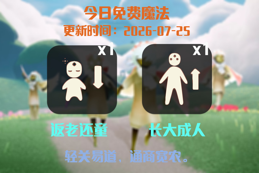 光遇2026.7.25每日任务详细位置[光遇任务]插图1